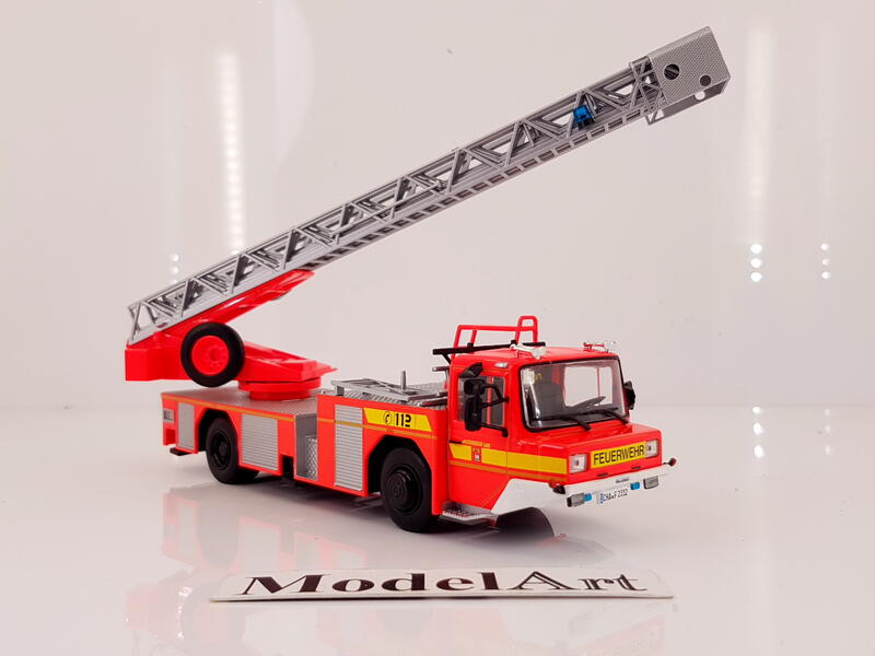 模型車藝】1/43 Altaya Iveco Magirus DLK 23-12 Fire Truck消防車