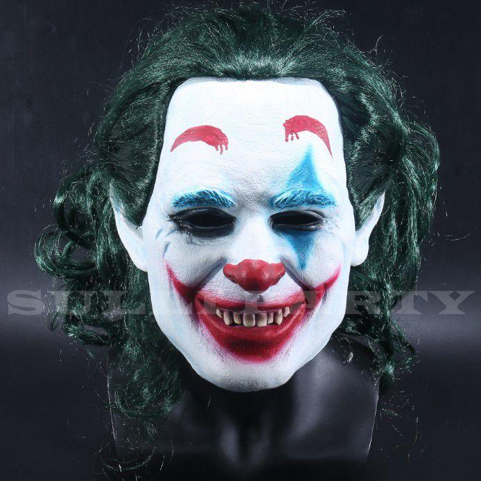 雪莉派對~Joker小丑面具 萬聖節乳膠面具 變裝派對 蝙蝠俠 2019小丑 高譚市 DC反派小丑 瓦昆 傑克