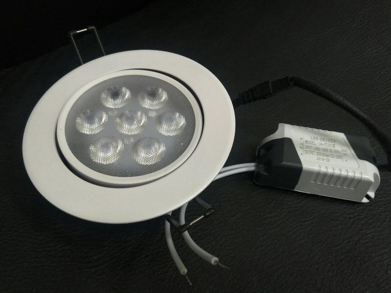 芝山燈飾   降價了 全電壓 LED 9W 崁燈  # KS-9149 挖孔9.5CM  黃光/自然光可選 含發票