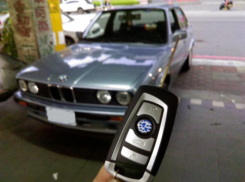 BMW 寶馬款 折疊遙控鑰匙E28 E30.E34 E36 E39 E38.E46.Z3..遙控中控鎖 遥控器 台灣製造