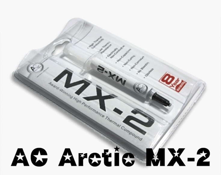 新竹【超人3C】高導熱 送刮刀 瑞士原廠 Arctic Cooling MX-2 散熱膏 0090081@3N2