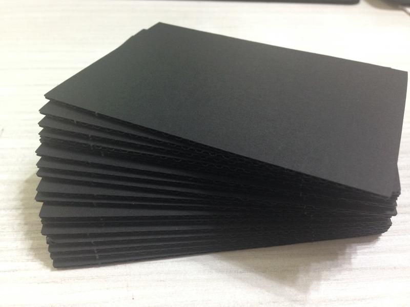 E-8108出清品-三層黑色瓦愣紙卡9.9x6.9公分-最便宜-每張1元