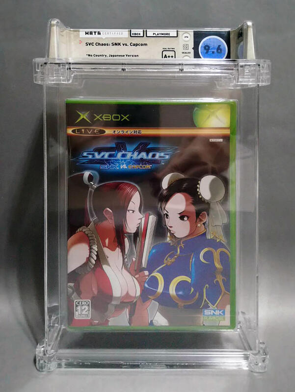 全新XBOX SNK VS CAPCOM SVC CHAOS 鑑定品WataGames A++ 9.6 | 露天市