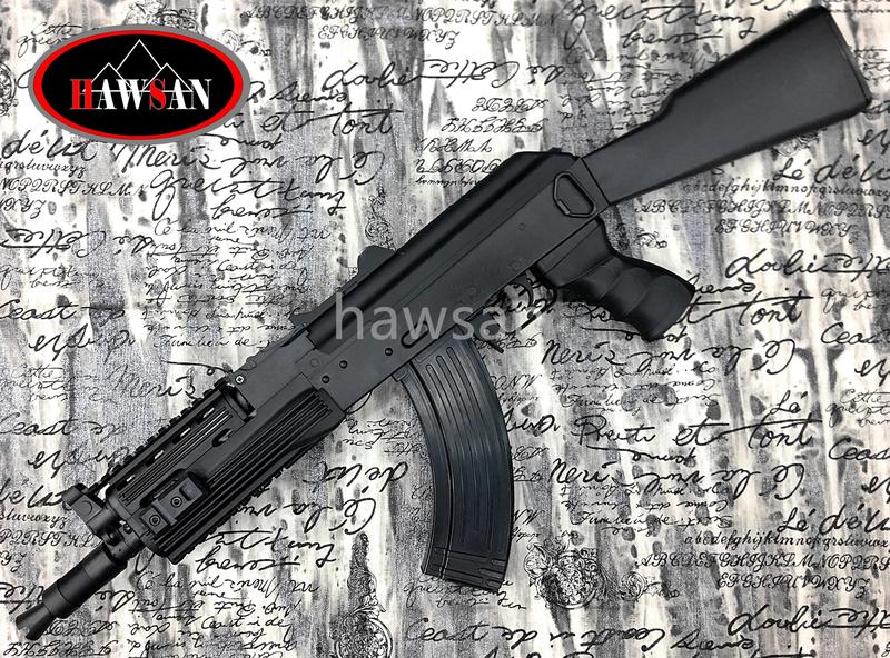華山玩具 IGUN AK74 戰術魚骨運動版 電動長槍 可單發/連發