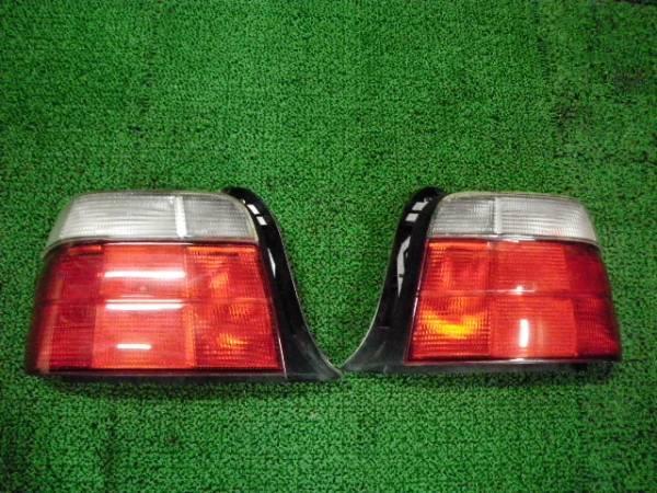 BMW E36  318TI  原廠紅白尾燈殼 有BMWLOGO
