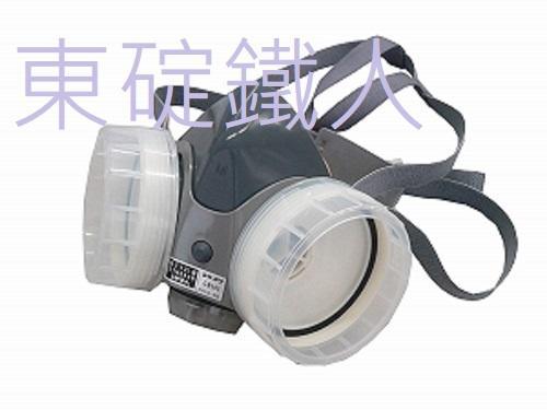 《日本重松製作所》GM-28S*(矽膠材質)單口罩~雙罐式防毒面具 (非3M)