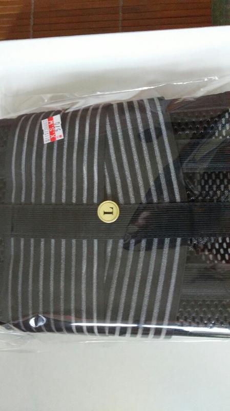 MIT黑色透氣束腰帶一條促銷價499元*保護*保健*保暖*尺寸*M,L,XL,XXL,XXXL.