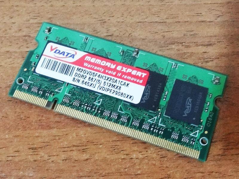 DDR2-667 512MB 筆記型記憶體 拆機良品 可議價
