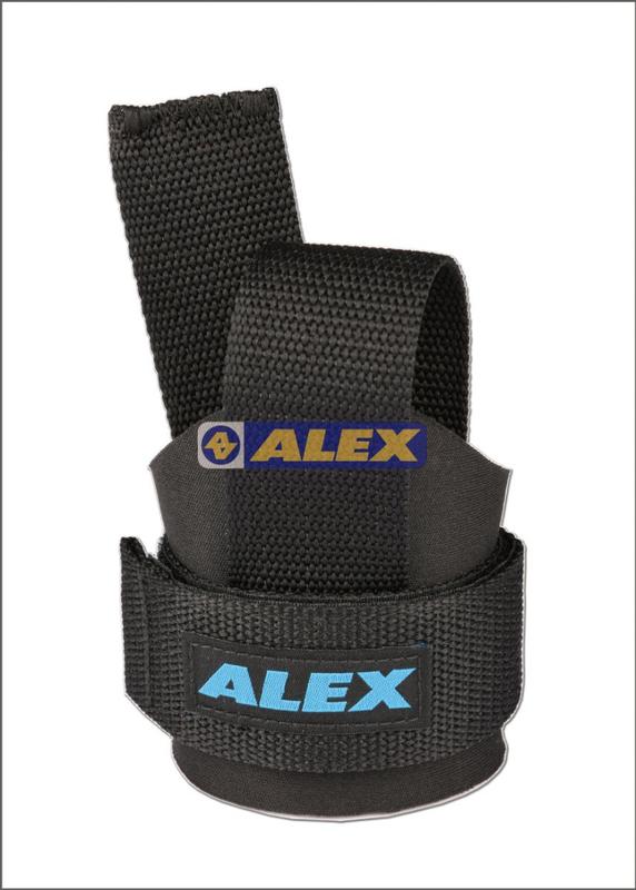 (布丁體育)ALEX A-34 護腕助力帶 (單個)倍力帶 助力帶 拉力帶 另賣 啞鈴 健腹輪 滾輪 握力器 重訓手套 