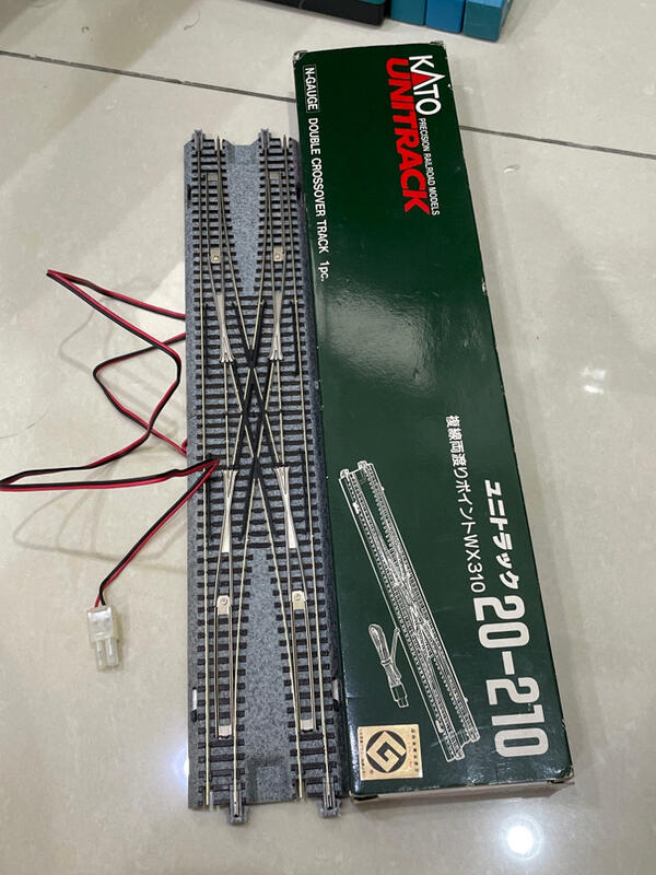 KATO鉄道模型オンラインショッピング 複線両渡りポイント（ダブル