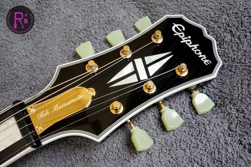 epiphone Tak Matsumoto DC custom ebony-