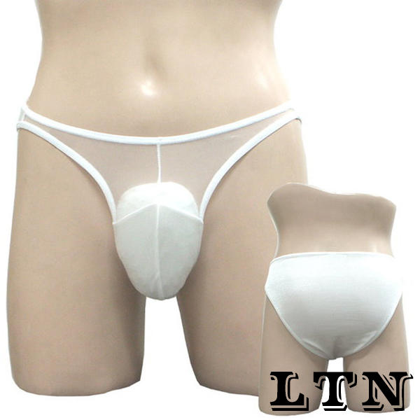 【現貨】台灣製 透氣舒適 性感男內褲 任選3件$500 (LTN)C204白-XL ∴縱情密碼∵