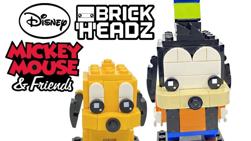 現貨 LEGO 樂高 BRICK HEADZ 40378 迪士尼系列 高飛＆布魯托  全新未拆 原廠貨