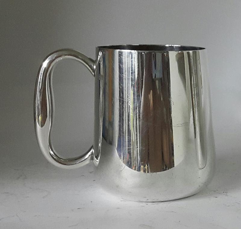 381高檔英國鍍銀杯Sheffield Made, Elkington & Co Maker, Storage Pot 