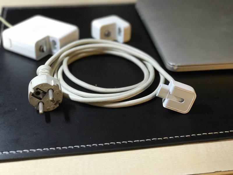 【歐規】MacBook iPad 豆腐頭充電器 電源轉接器延長線