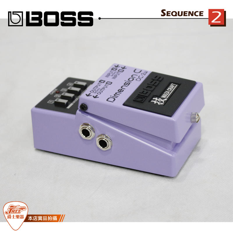 爵士樂器】公司貨保固免運日本製BOSS DC-2W Dimension C 效果器技Waza