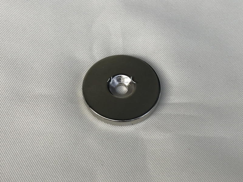 【小工人】圓型超強磁鐵 釹鐵硼 強力磁鐵 圓型40mm*1.5mm帶孔磁鐵*0.6mm