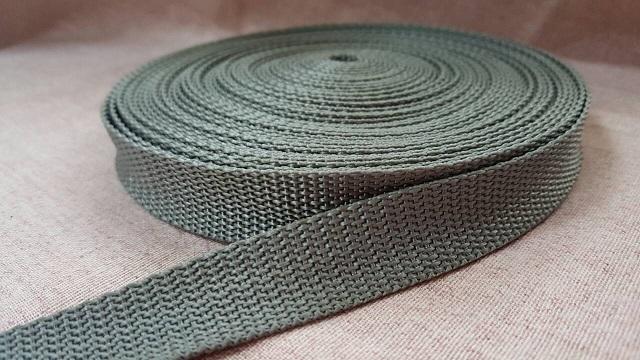 『 永富 』20mm (6/8吋) 淺灰色 織帶 台灣製造,另有 織帶車縫,織帶加工,機械化裁剪服務