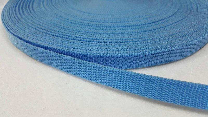 『 永富 』16mm (5/8吋) 水藍色 織帶 台灣製造,另有 織帶車縫,織帶加工,機械化裁剪服務20碼