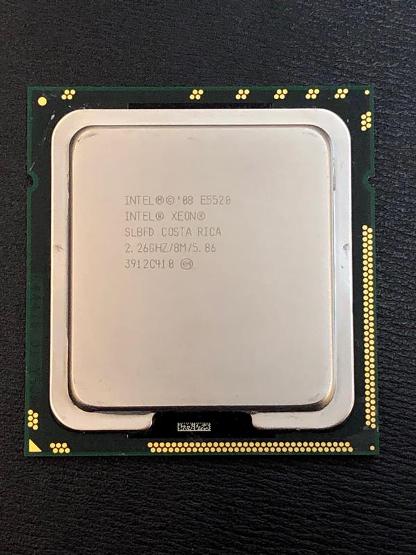 HP  Intel XEON E5520 2.26G  CPU 處理器 1366腳位