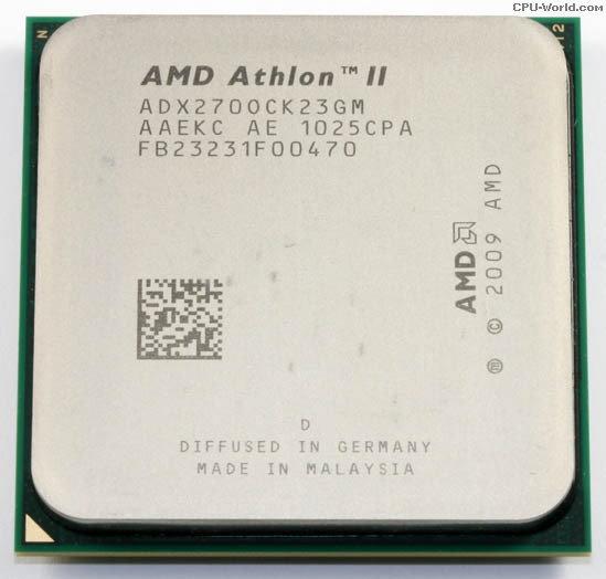 AMD Athlon II X2 270 3.4G AM3 雙核心 AM2+ 941 ADX270OCK23GM | 露天市集 | 全台最大的 ...
