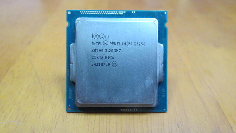 英特爾 Intel Pentium   G3258  (3M Cache,3.2GHz) 1150腳位桌上型雙核心處理器