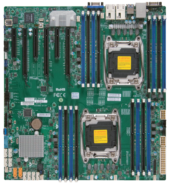 浩然❀超微 X10DRI C612 LGA2011 雙路伺服器X99主機板DDR4