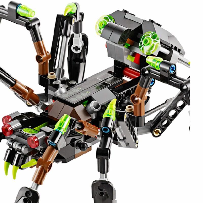 神獸 氣功 赤馬傳奇毒螯蛛的蜘蛛追踪機 LEGO相容#博樂10075
