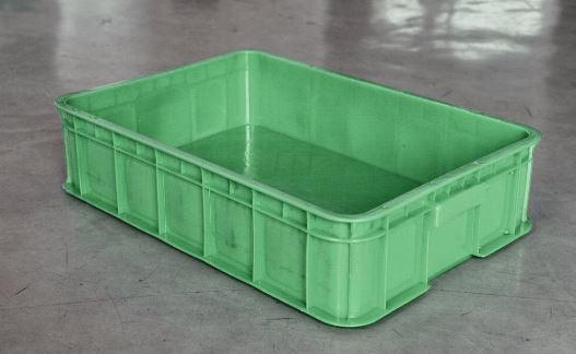 二格儲運箱615*420*150mm-塑膠籃 塑膠箱 密狀儲運箱 搬運箱 工具箱 倉儲箱 週轉箱 物流箱【富晴塑膠】