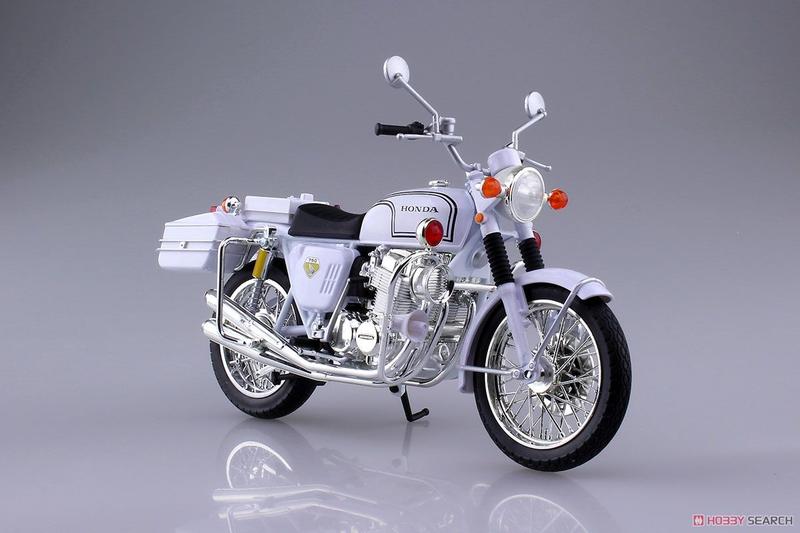 特價缺貨青島Aoshima 本田Honda CB750 FOUR K0 白色機車1/12 完成品