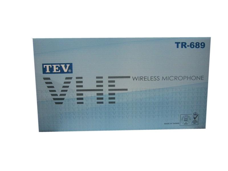 (((音響專售站))) TEV (黑色) VHF 專業無線麥克風 TR-686