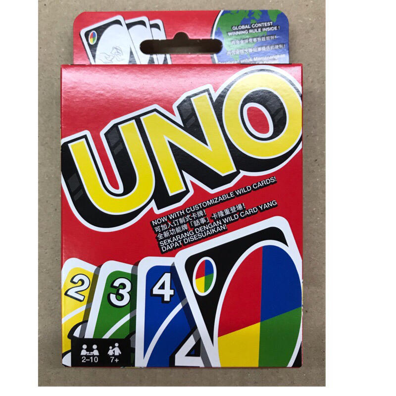 正版 現貨當天寄 UNO 遊戲卡 UNO卡 MATTEL 美泰兒 美國 麗翔總代理