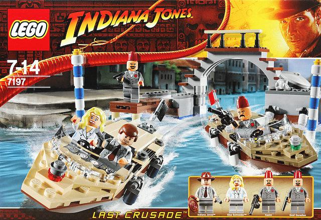 LEGO樂高-印地安那瓊斯系列-7197 Venice Canal Chase