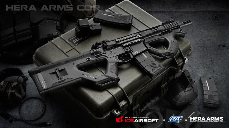 【RA-TECH】 ICS ASG HERA Arms CQR 電動槍 電子扳機版
