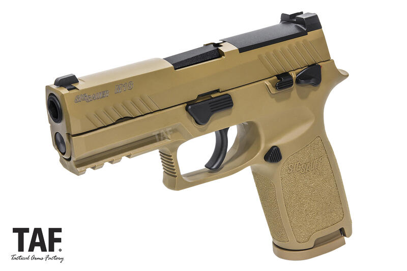 【TAF 補貨中】SIG SAUER M18 P320 原廠授權版瓦斯手槍 沙色(SIG 官方授權,VFC代工生產)