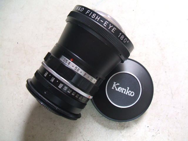 AB的店】極新美品KENKO FISH-EYE 180° 外掛魚眼鏡頭,可調光圈| 露天市