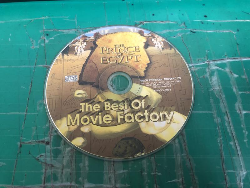 二手裸片 CD The prince of egypt the best of movie factory <Z88>