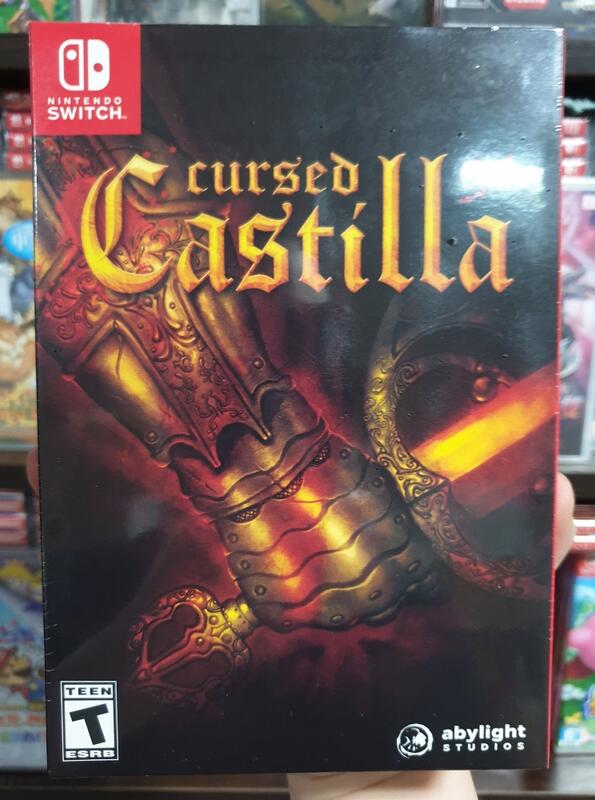 預購商品】NS Switch遊戲Cursed Castilla EX 被詛咒的卡斯蒂利亞中文版