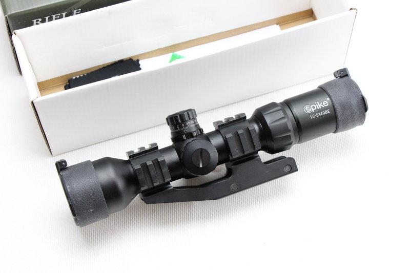 【EFA 生存精品】正品 SPIKE 1.5-5X40BE 狙擊鏡 已到貨 現貨特價供應中