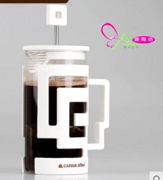 寵愛一生/咖啡機/咖啡器具/咖啡伴侶/CAFEDE KONA咖啡壺 家用玻璃過濾杯滴漏法式濾壓壺沖茶器 法壓壺