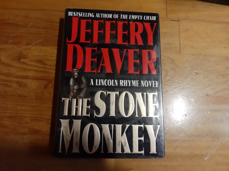 精裝原文書【The Stone Monkey石猴子 】作者：Jeffery Deaver 傑佛瑞．迪佛 ~神探萊姆系列