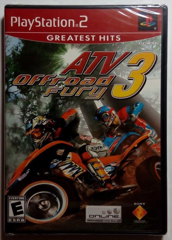 全新未拆封+ 免運費）美版PS2 ATV OFFROAD FURY 3 | 露天市集| 全台