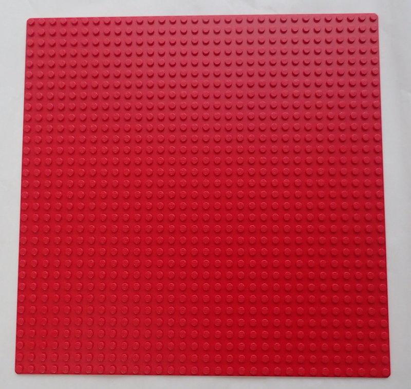 Ping0513 LEGO 底板 32*32 紅色