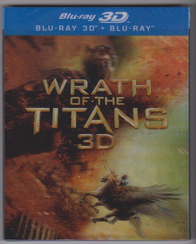 BD藍光電影~~~ 怒戰天神 wrath of the titans (3D+2D雙碟版) ~~~全新品