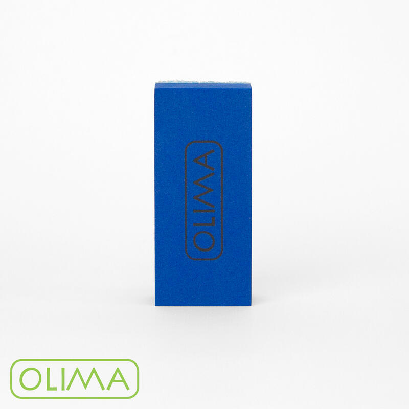 OLIMA玻璃清潔磚藍色@蛋塔車業 搭配 玻璃新 或 玻璃粉 除油膜 取代鋼絲絨 後續上玻璃鍍膜 玻璃磚 油膜膏