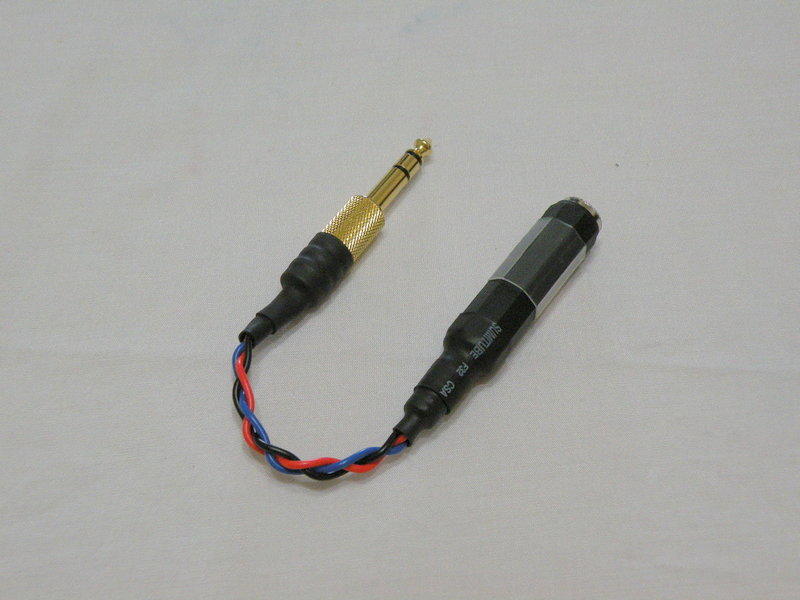 分壓型高阻線(6.3mm) - 80ohm耳機適用