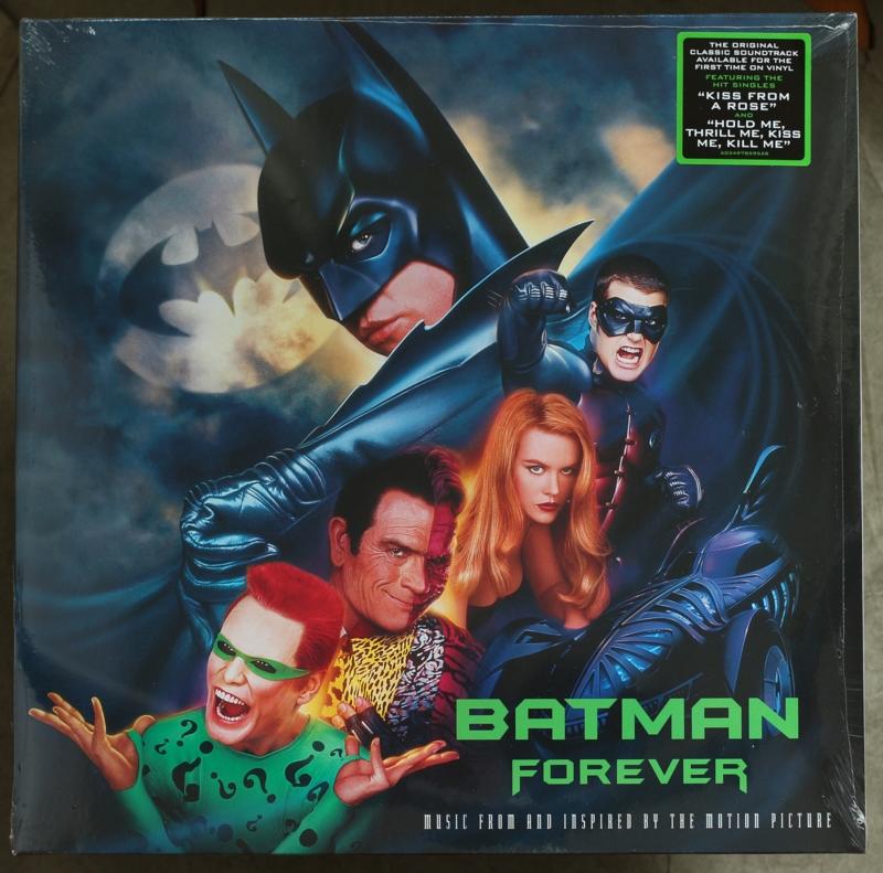 全新歐版黑膠蝙蝠俠-第三集電影原聲帶(雙片裝)Batman Forever/ U2