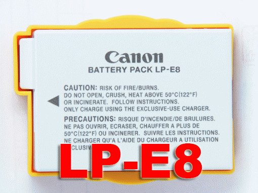 好朋友 CANON LPE8 / LP-E8 原廠鋰電全新品裸包裝 CANON 550D600D 700D
