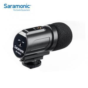 [瘋相機]【Saramonic 楓笛】立體聲心形電容式麥克風 SR-PMIC2 公司貨