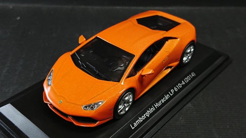 【經典車坊】1/43 Lamborghini Huracan LP610-4 2014 橘色模型車 by IXO